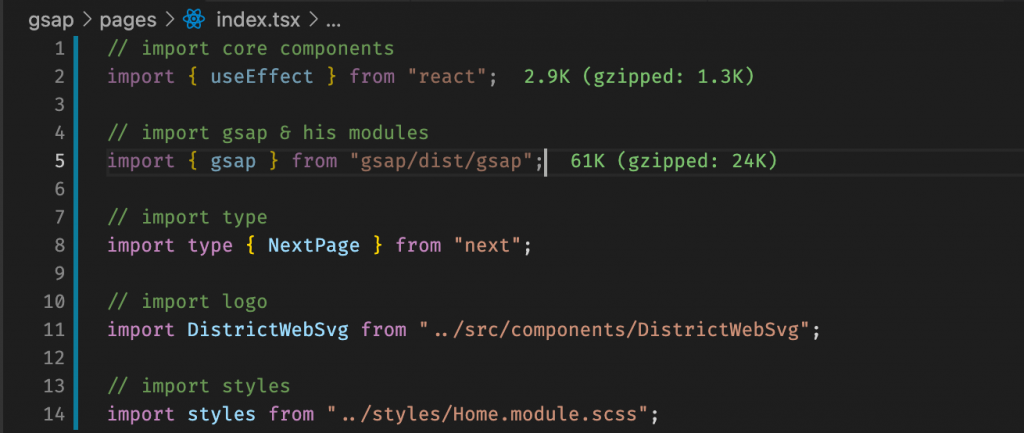 Code importation de module